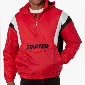 Starter Throwback Half-Zip Pullover Jacket - Men’s Size M